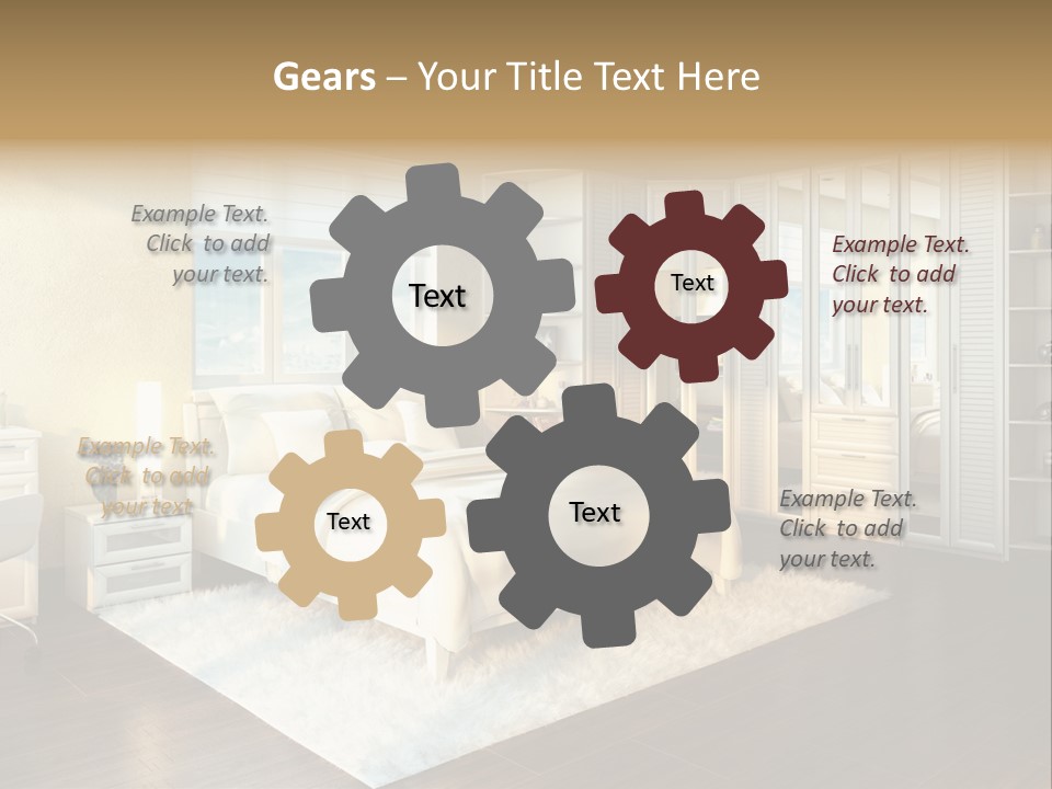 Living Luxury Design PowerPoint Template