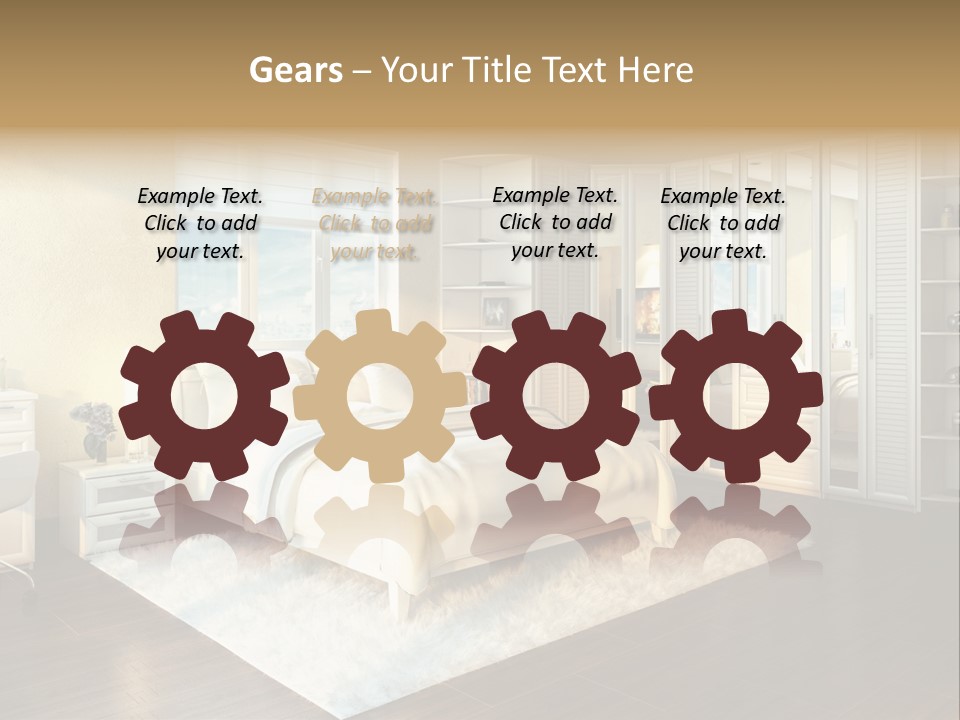 Living Luxury Design PowerPoint Template