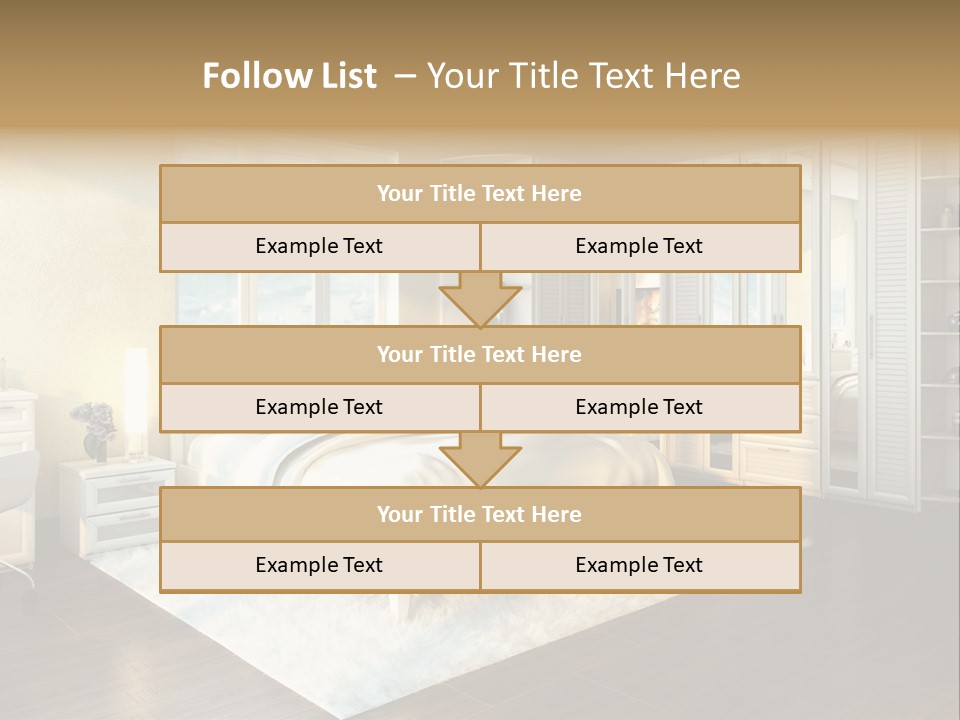 Living Luxury Design PowerPoint Template