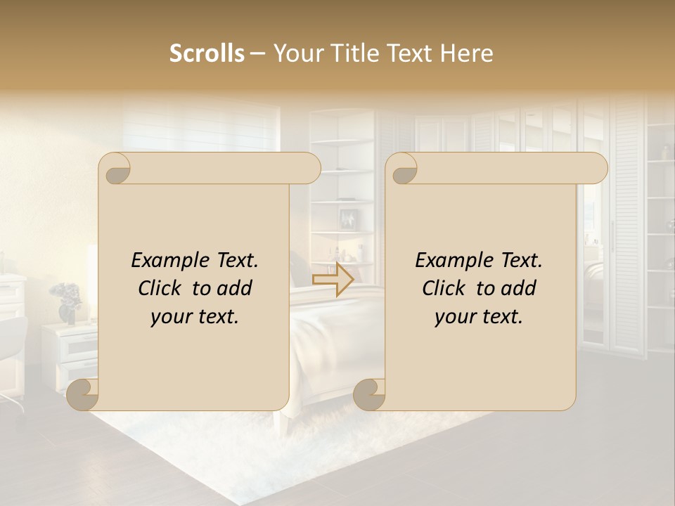 Living Luxury Design PowerPoint Template
