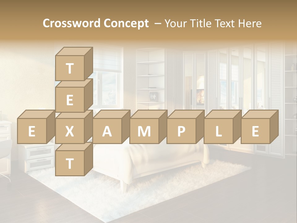Living Luxury Design PowerPoint Template