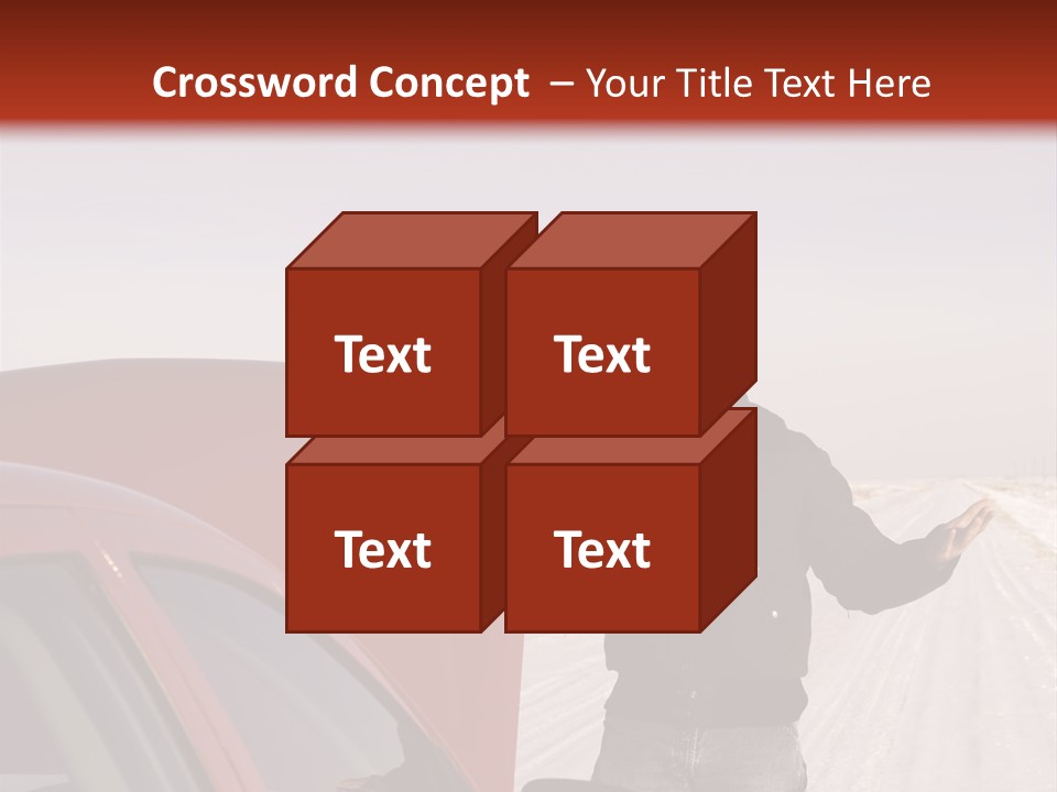 Repair Hood Road PowerPoint Template