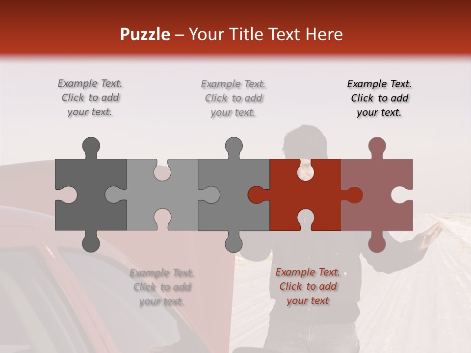 Repair Hood Road PowerPoint Template