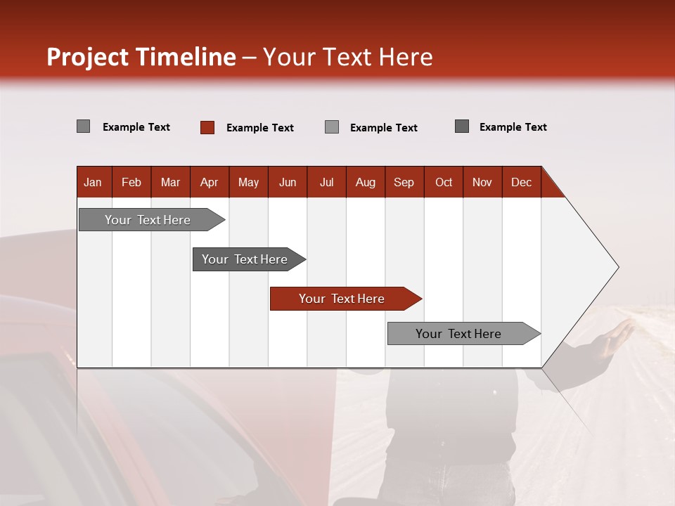 Repair Hood Road PowerPoint Template