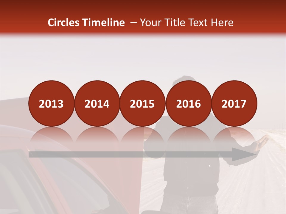 Repair Hood Road PowerPoint Template