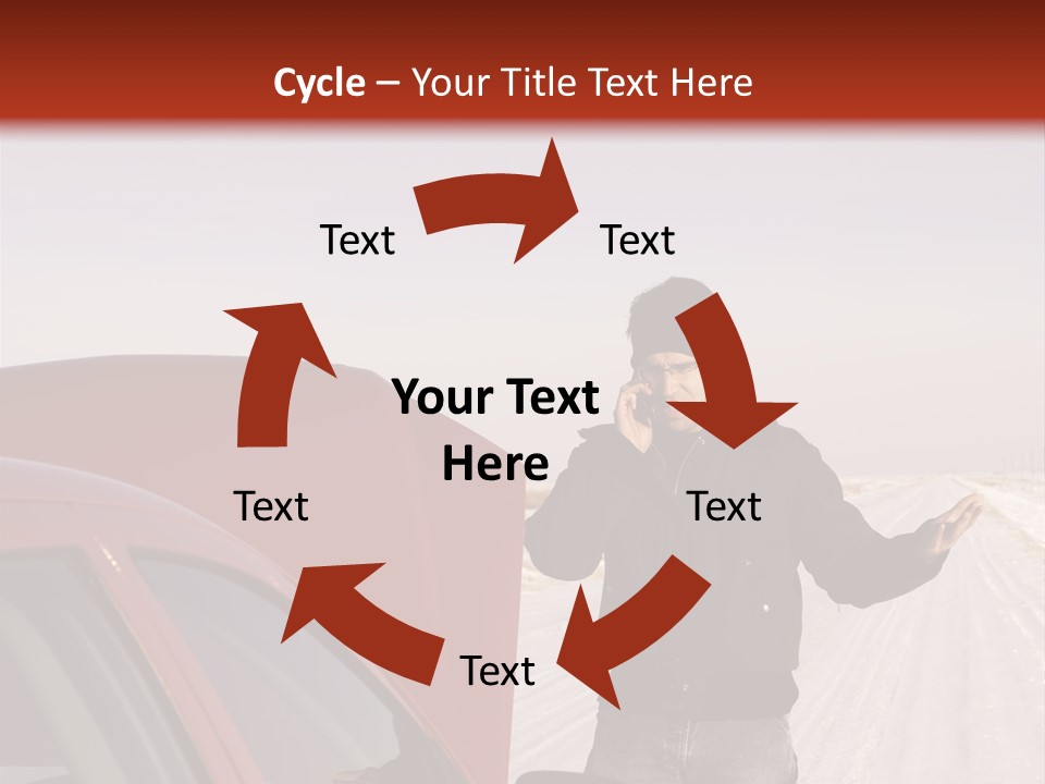 Repair Hood Road PowerPoint Template