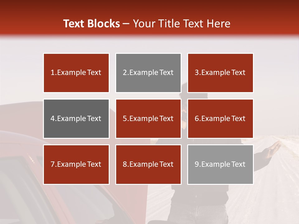 Repair Hood Road PowerPoint Template