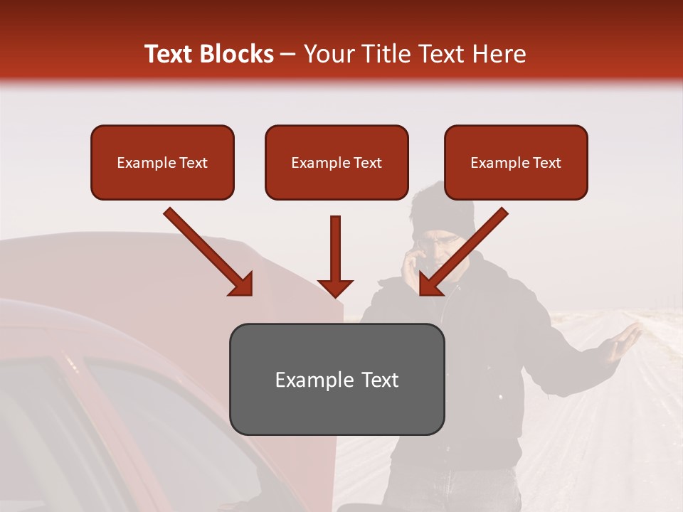 Repair Hood Road PowerPoint Template