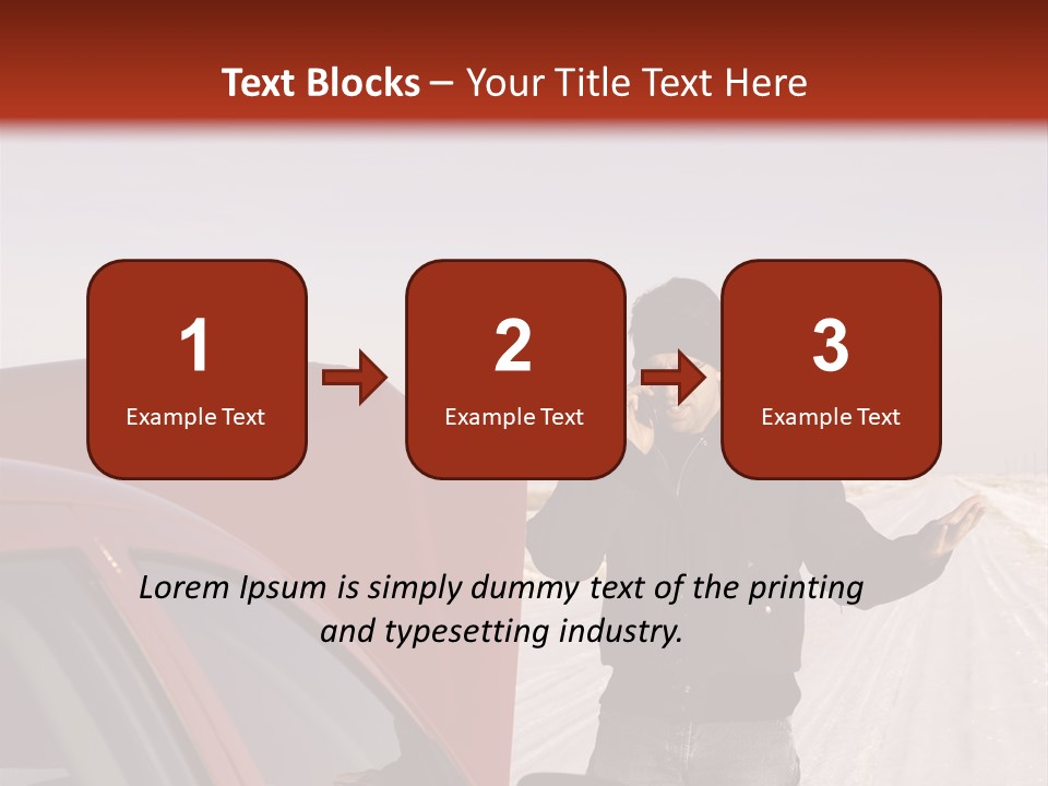 Repair Hood Road PowerPoint Template