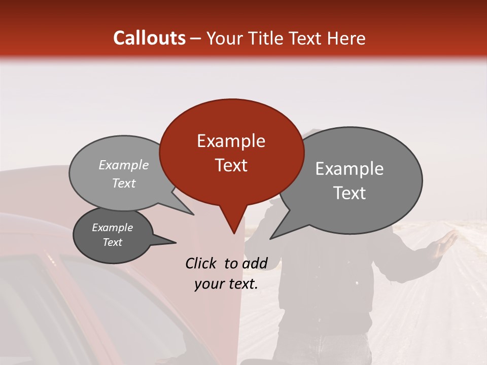 Repair Hood Road PowerPoint Template