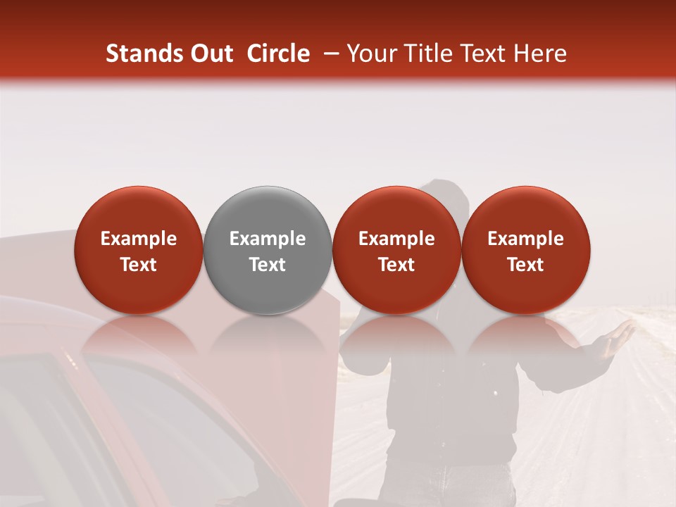 Repair Hood Road PowerPoint Template