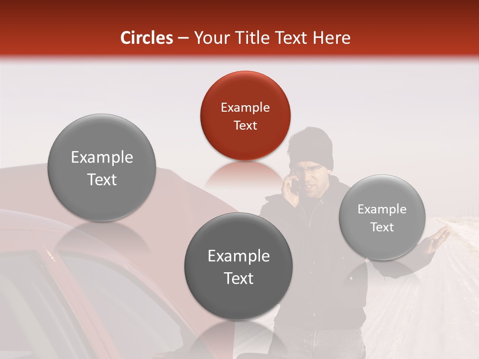 Repair Hood Road PowerPoint Template