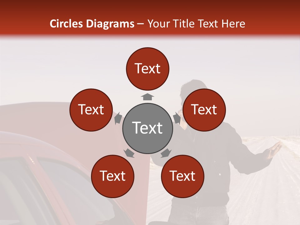 Repair Hood Road PowerPoint Template