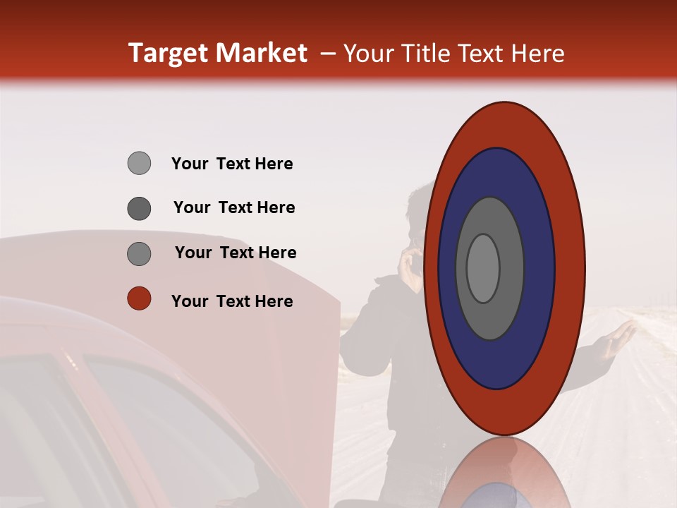 Repair Hood Road PowerPoint Template