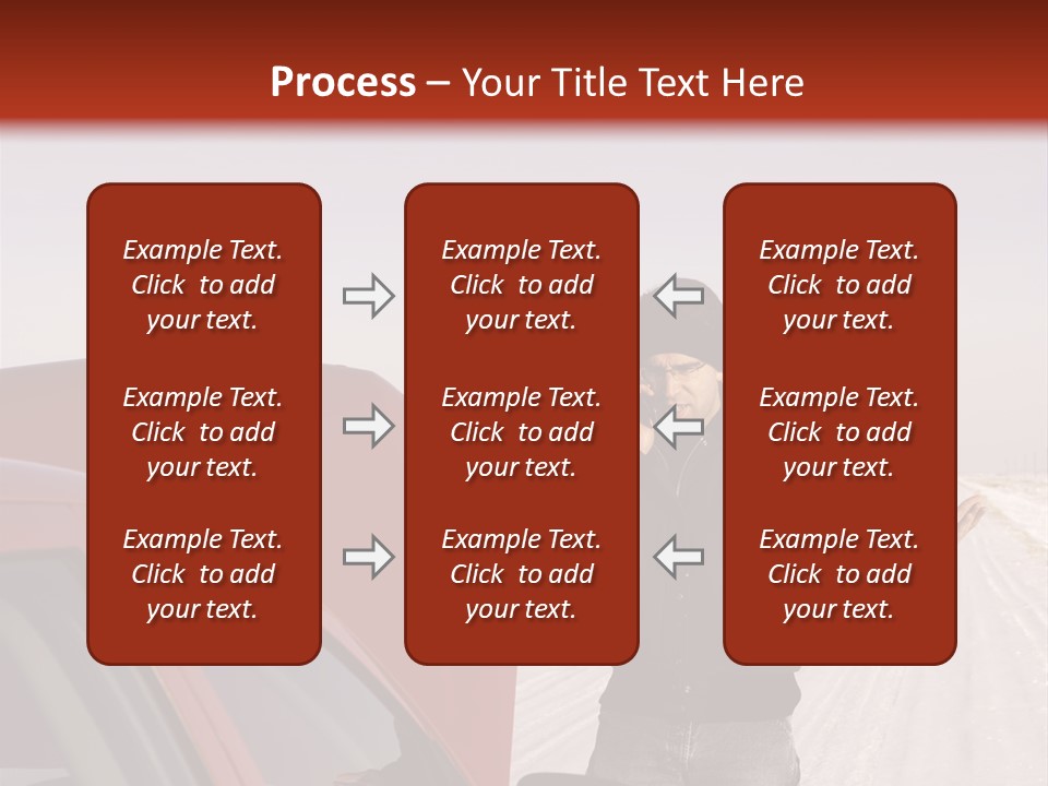 Repair Hood Road PowerPoint Template