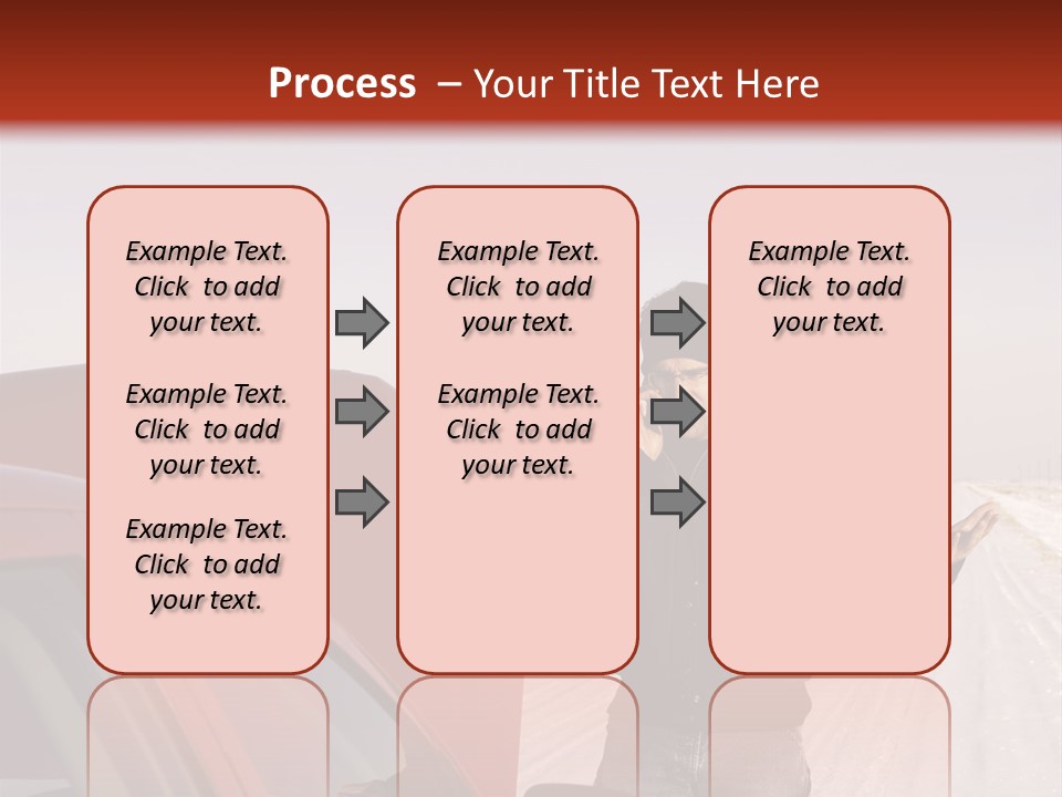 Repair Hood Road PowerPoint Template