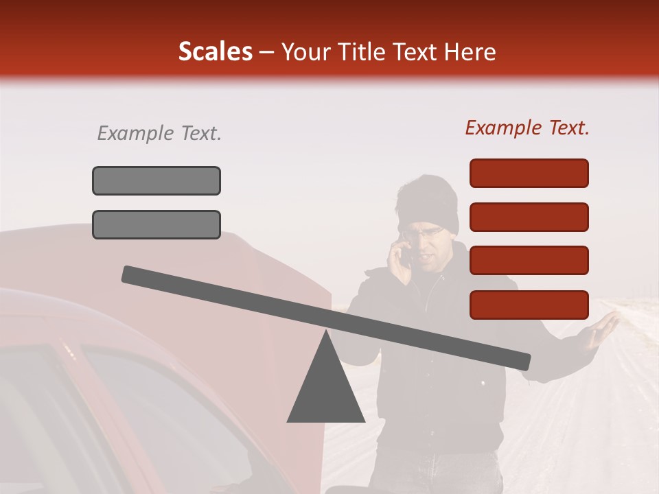 Repair Hood Road PowerPoint Template
