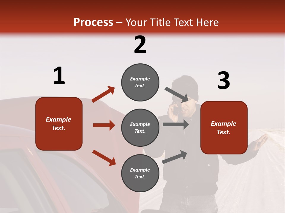 Repair Hood Road PowerPoint Template