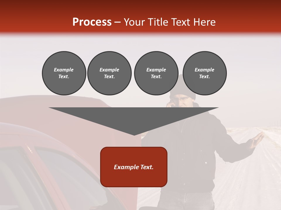 Repair Hood Road PowerPoint Template