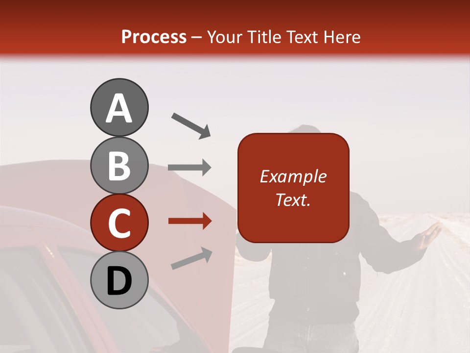 Repair Hood Road PowerPoint Template