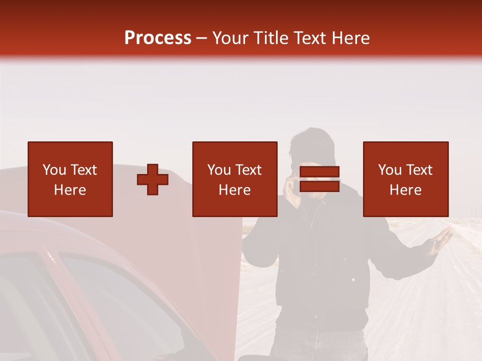 Repair Hood Road PowerPoint Template