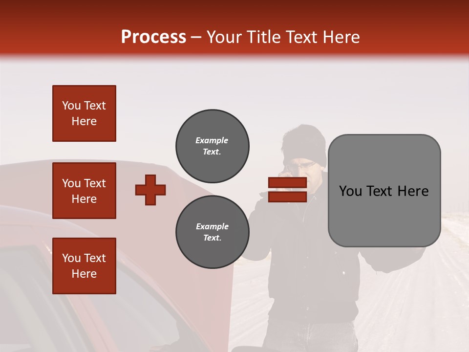Repair Hood Road PowerPoint Template