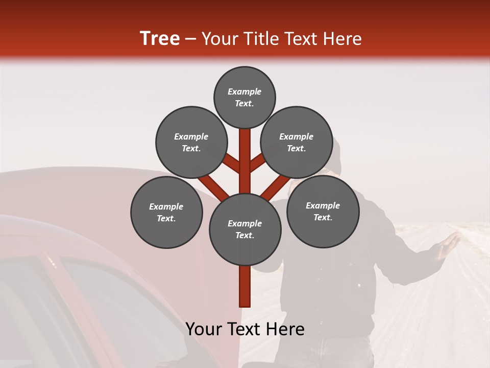 Repair Hood Road PowerPoint Template