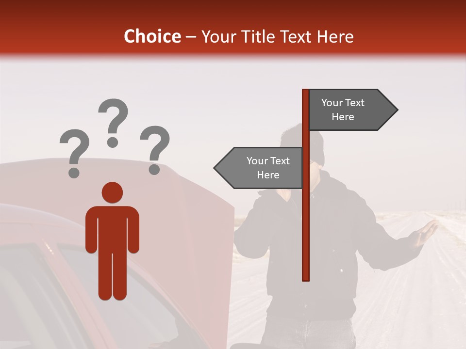 Repair Hood Road PowerPoint Template
