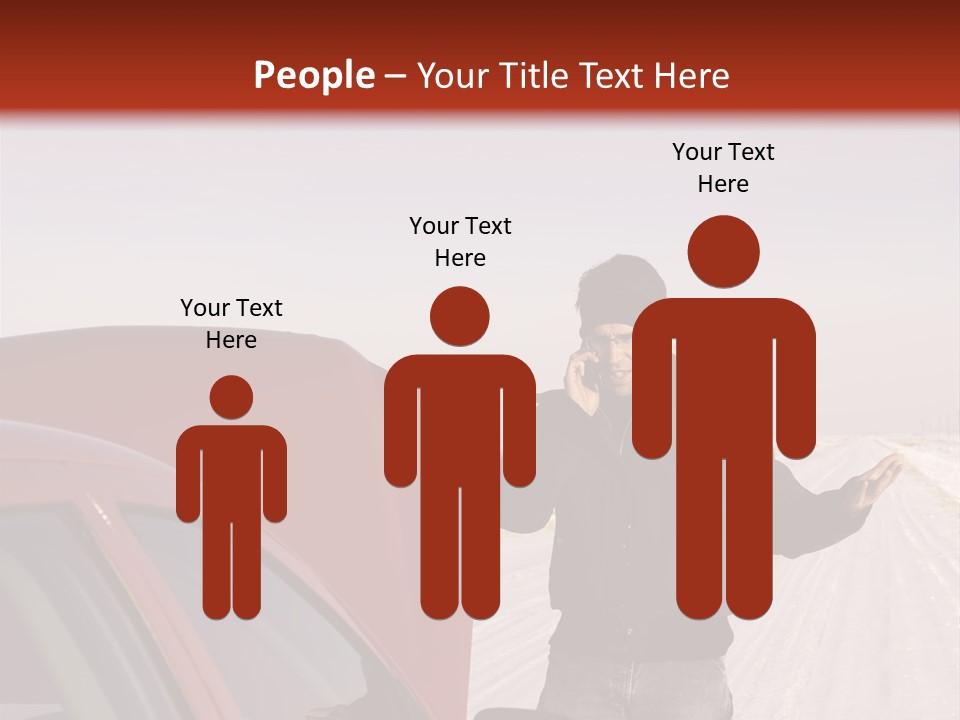 Repair Hood Road PowerPoint Template