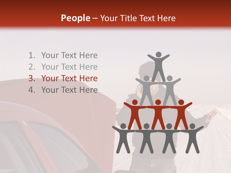 Repair Hood Road PowerPoint Template