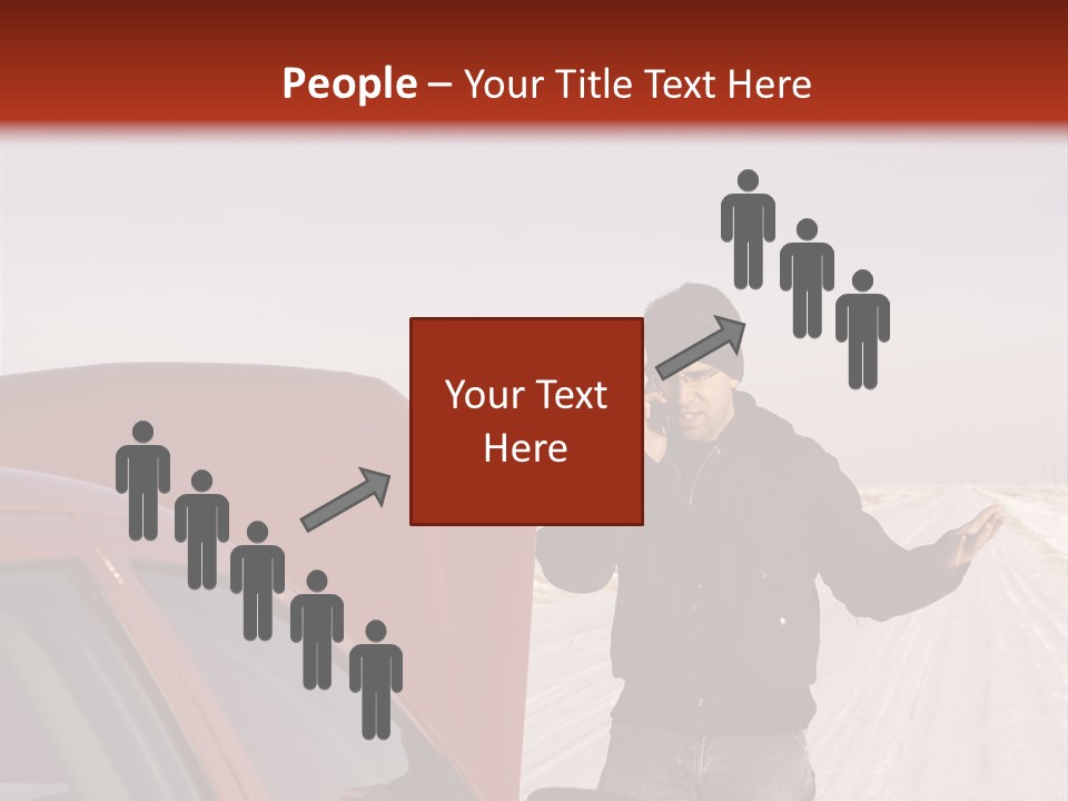 Repair Hood Road PowerPoint Template