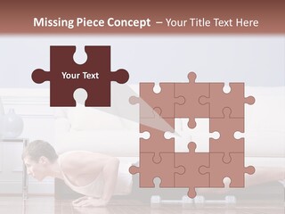 Couch Person Room PowerPoint Template