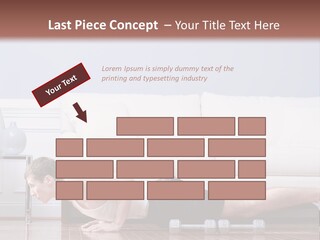 Couch Person Room PowerPoint Template