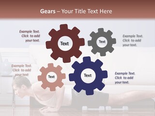 Couch Person Room PowerPoint Template