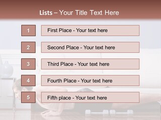 Couch Person Room PowerPoint Template