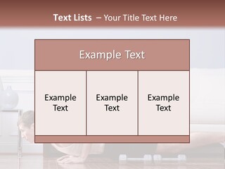 Couch Person Room PowerPoint Template