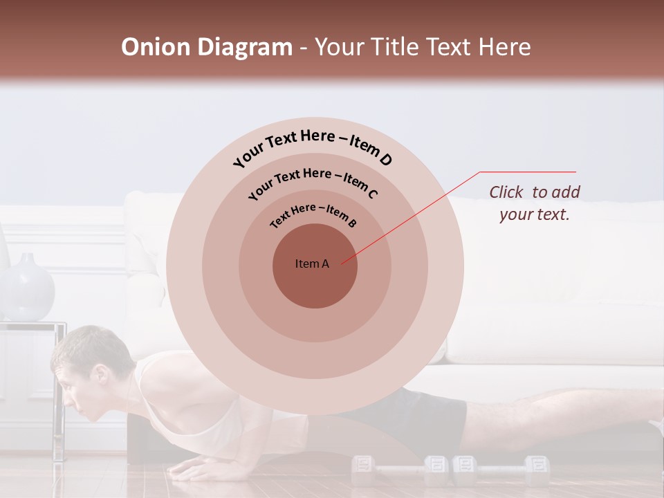 Couch Person Room PowerPoint Template