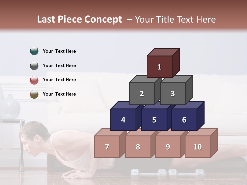 Couch Person Room PowerPoint Template