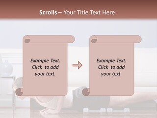 Couch Person Room PowerPoint Template