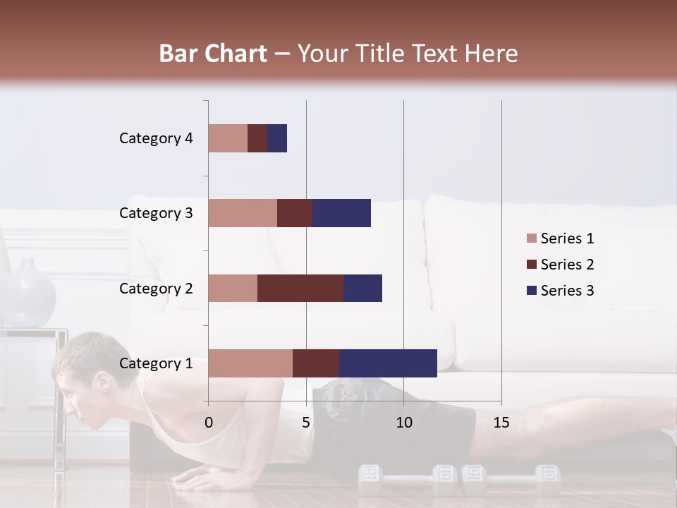 Couch Person Room PowerPoint Template