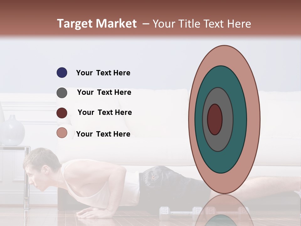 Couch Person Room PowerPoint Template