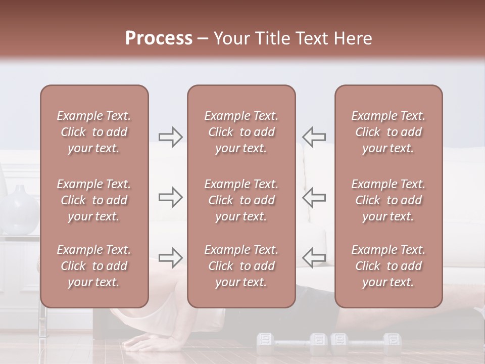 Couch Person Room PowerPoint Template