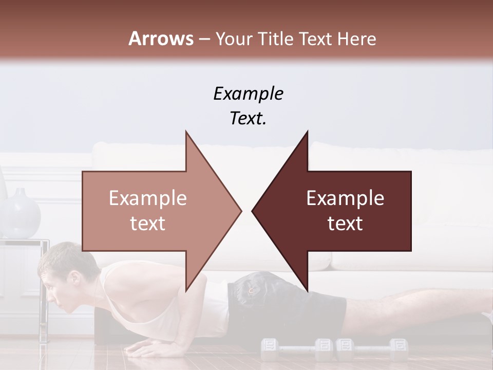 Couch Person Room PowerPoint Template