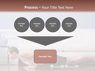 Couch Person Room PowerPoint Template