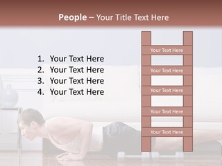 Couch Person Room PowerPoint Template