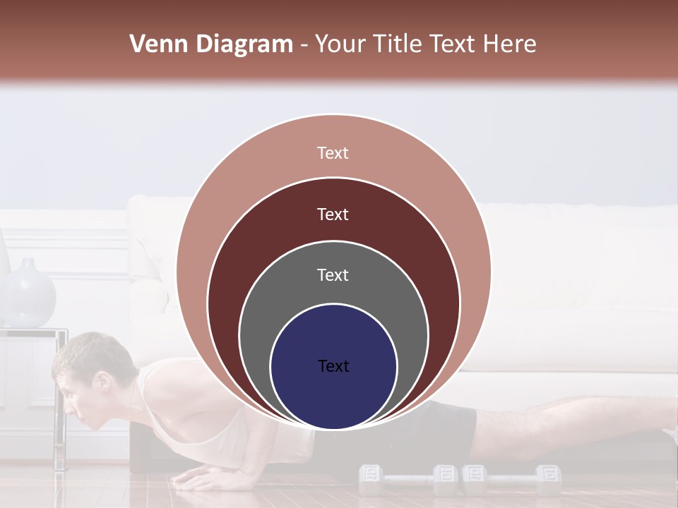 Couch Person Room PowerPoint Template