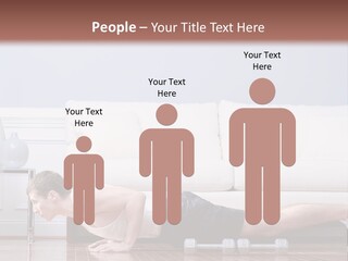 Couch Person Room PowerPoint Template