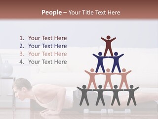 Couch Person Room PowerPoint Template