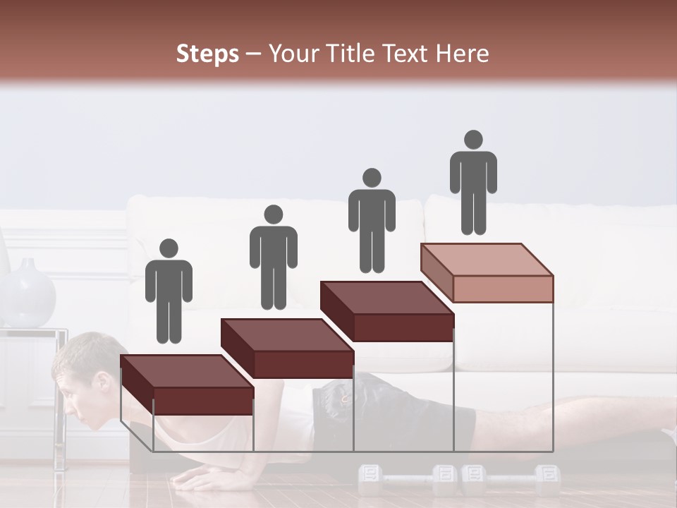 Couch Person Room PowerPoint Template