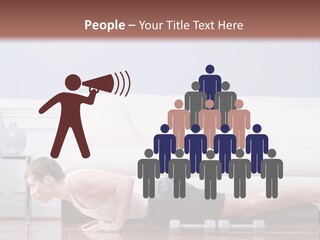 Couch Person Room PowerPoint Template